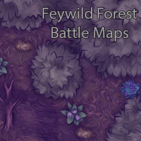 Feywild Forest Battle Maps Roll20 Marketplace Digital Goods For