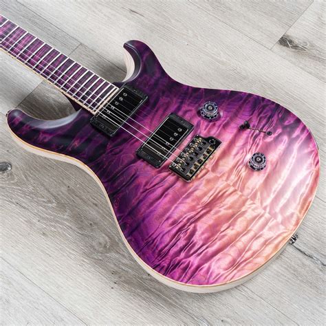 prs paul reed smith private stock custom 24 guitar midnight violet dragon s breath