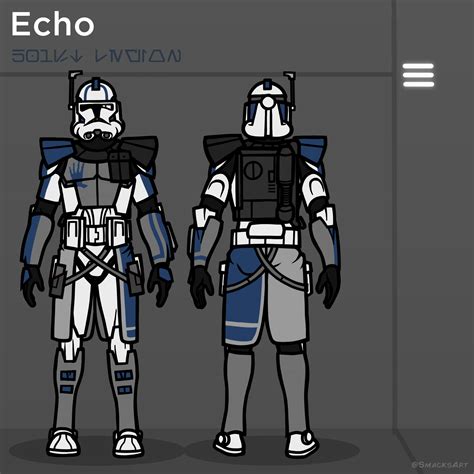 501st Arc Trooper Echo Star Wars Characters Pictures Star Wars Pictures Clone Trooper