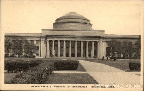 Massachusetts Institute Of Technology Cambridge Ma