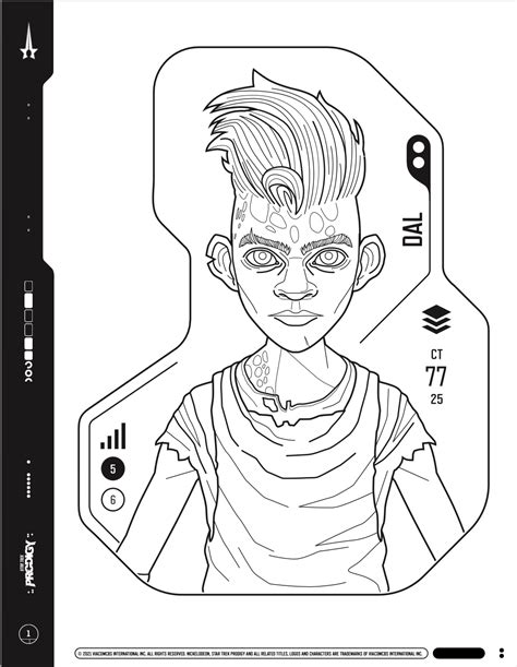 Get Out Those Crayons Star Trek Prodigy Coloring Pages Are Here