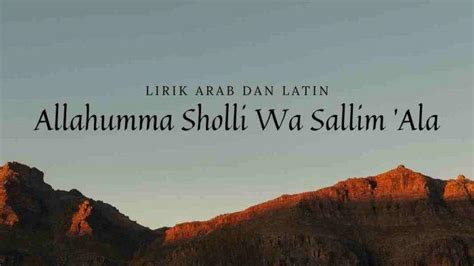 Lirik Sholawat Allahumma Sholli Ala Muhammad Alma Surya Co Id