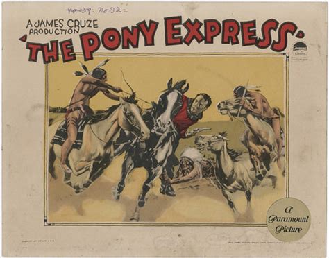 The Pony Express Authorcreator Cruze James 1884 1942 Flickr