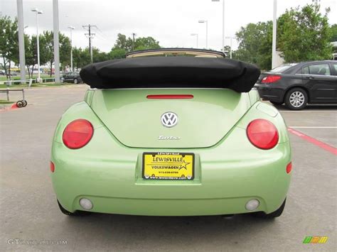 2004 Cyber Green Metallic Volkswagen New Beetle Gls 18t Convertible