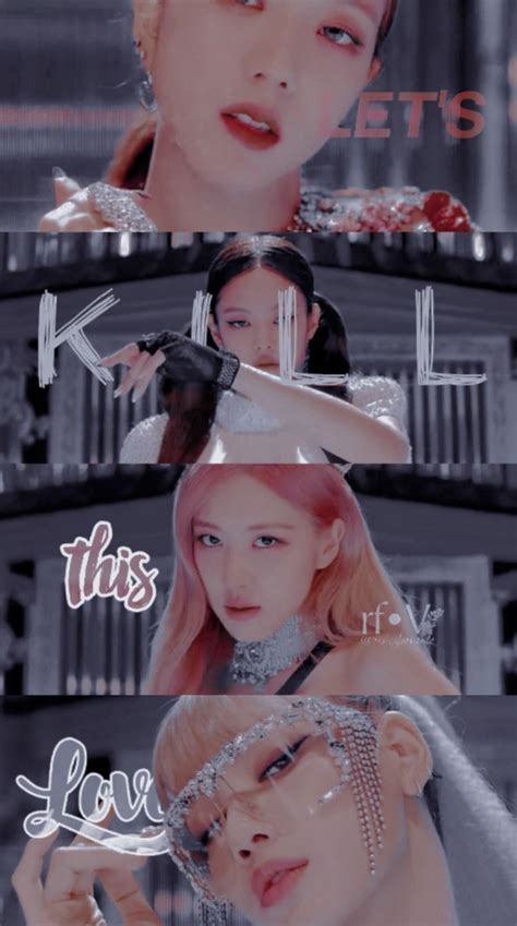 Blackpink Killthislove 2019 Comeback Jennie Lisa Rose Jisoo