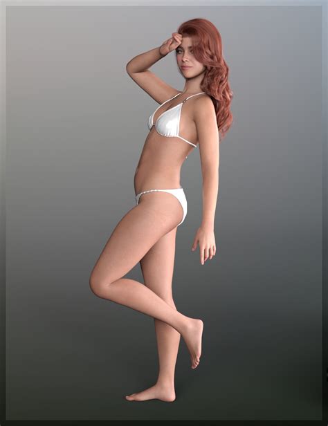 Classic Standing Poses For Genesis 9 Female Daz 3D