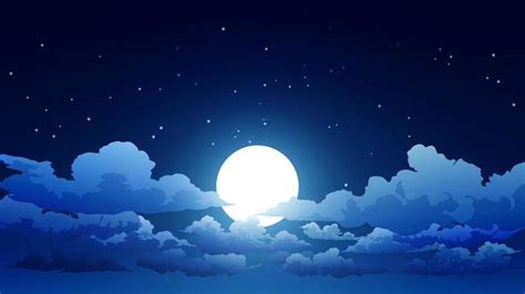 Night Sky Moon Vector Art Icons And Graphics For Free Download