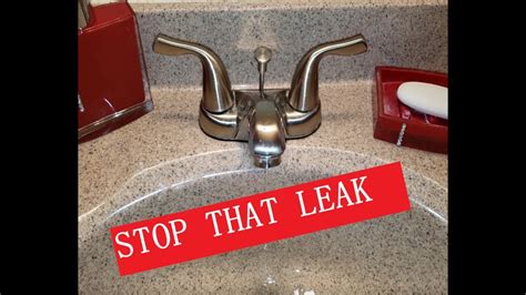How To Fix A Leaky Faucet Replacing A Stem Youtube
