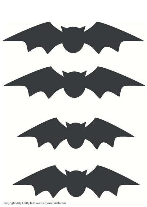 Free Printable Bat Silhouette