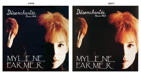 Mylène Farmer Désenchantée Maxi 45 Tours Réédition 2017 Mylenenet
