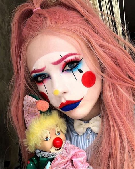 Scary Clown Makeup Looks For Halloween 2020 The Glossychic Creepy Clown Makeup Circus Makeup