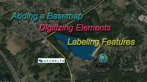 Digitizing In Arcmap And Adding Labels To The Features Youtube
