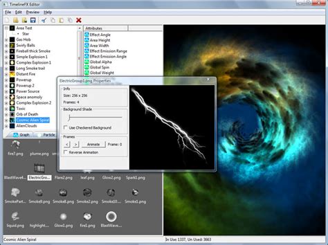 Timelinefx Particle Effects Editor Rigzsoft Particle Effects