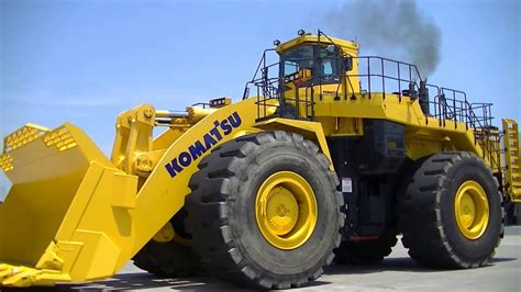 Komatsu Wheel Loader Wa1200 Youtube