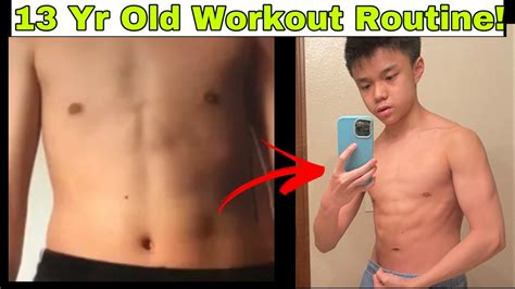 13 Year Old Fitness Routine Young Athlete Workout Schedule Youtube