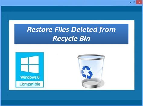Recycle Bin Recovery Full Windows 7 Screenshot Windows 7 Download