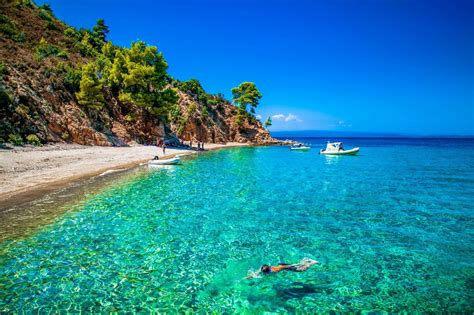 The Ten Best Beaches On Halkidiki Greeces Beautiful Three Legged