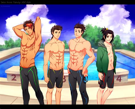 MM: Swim Anime x FC Boys by cherubchan on DeviantArt