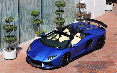 Lamborghini Aventador Lp700 4 Matte Blue Supercar Wallpaper Cars