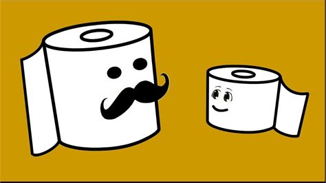 Cartoon toilet paper roll happy. Life Purpose Of A Toilet Paper Roll - Funny Cartoon ...