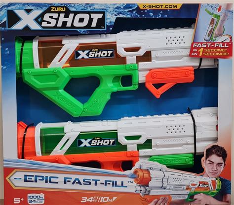 X Shot Epic Fast Fill Water Blaster 2 Pack 1000ml