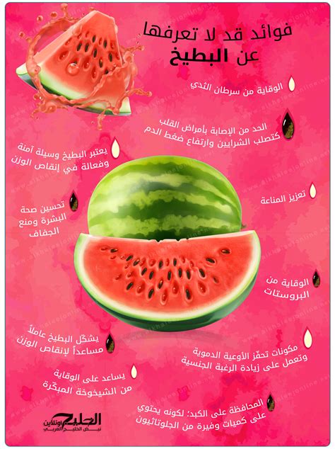 فوائد البطيخ الاحمر في رمضان