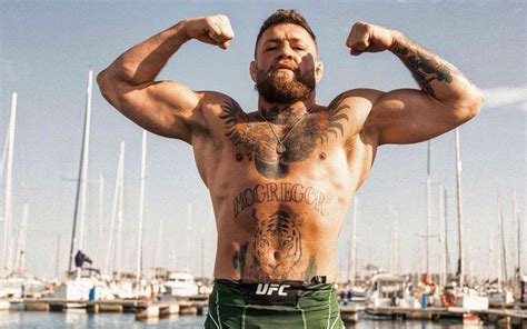 UFC News Conor McGregor Posts Side By Side Comparison Of His Physiques