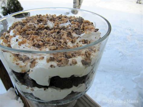 Grab your trifle dish and begin to layer your ingredients however you'd like. Brownie Toffee Trifle {Easy Recipe} - Finding Zest