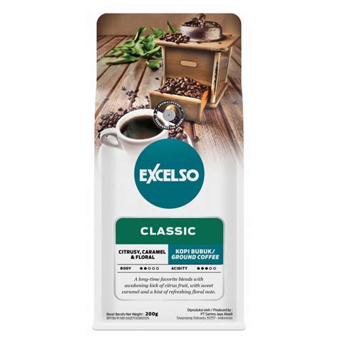 excelso classic bubuk  gr kapal api store official  commerce pt