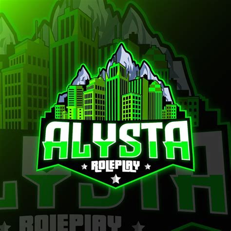 The Logo For Alysta Roepjoy Is Shown In Green And Black Colors