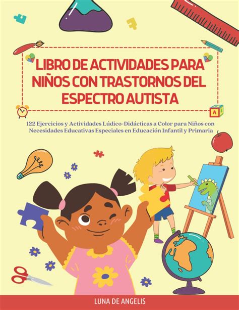 Buy Libro De Actividades Para Niños Con Trastornos Del Espectro Autista 122 Ejercicios Y