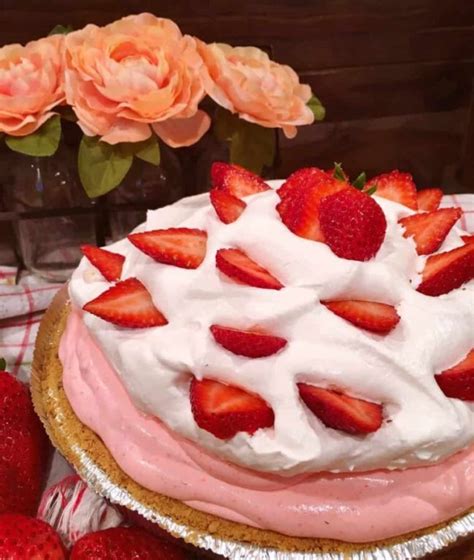 No Bake Strawberry Cream Pie Norine S Nest