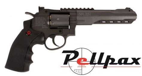 Crosman Sr357 Revolver Black 177 Co2 Powered Air