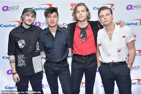 Y/n sips from her seltzer as ashton presses a small kiss to her temple. 5SOS' Luke Hemmings shares tender snap of girlfriend ...