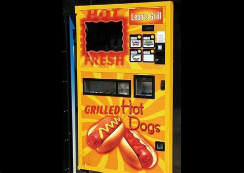 Hot Dog Vending Machine In Washington Dc Pizza Vending Machine Food