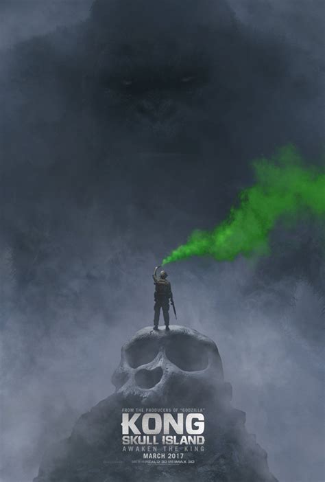 Kong Skull Island Poster Debuts At Comic Con