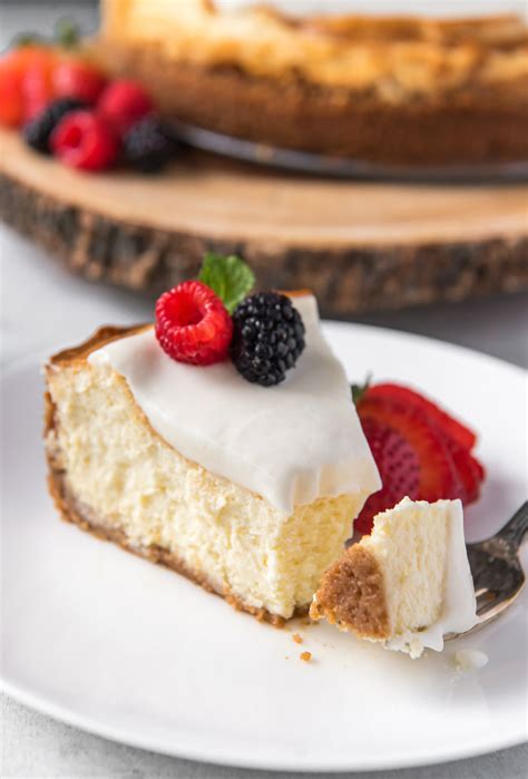 Refrigerate for at least 4 hours before serving. New York Style Cheesecake | Recipe | Cheesecake recipes ...