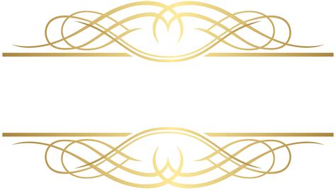 Art Deco Clipart Gold Transparent 10 Free Cliparts Download Images On