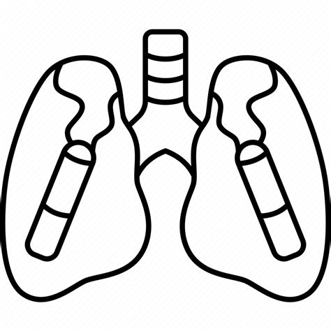 Lungs Smoker Cigarette Disease Danger Icon Download On Iconfinder