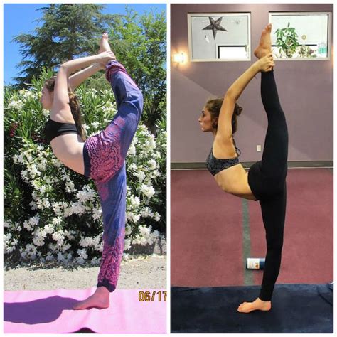 Before And After How To Do Dancers Pose Elephant Journal Yoga Muscles Yoga Images Daily Yoga