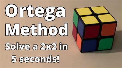 2x2 Ortega Method Tutorial Algorithms Youtube