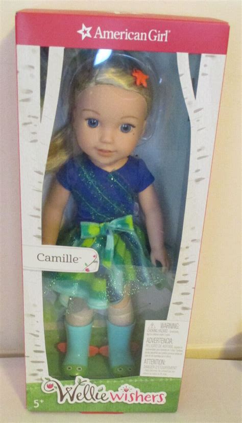 american girl wellie wishers doll select ashlyn camille or emerson new in box ebay