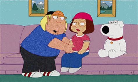 Brian Puking Family Guy GIF Family Guy Brian Griffin Meg Griffin Find Og Del Giffer