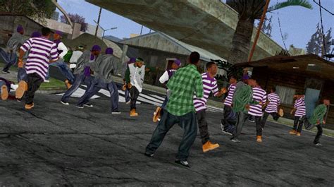 Gta San Andreas Grove Street And Ballas From Gta 5 For Mobile Mod