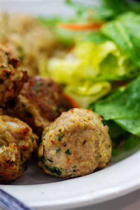 Healthy Turkey Meatballs In The Air Fryer