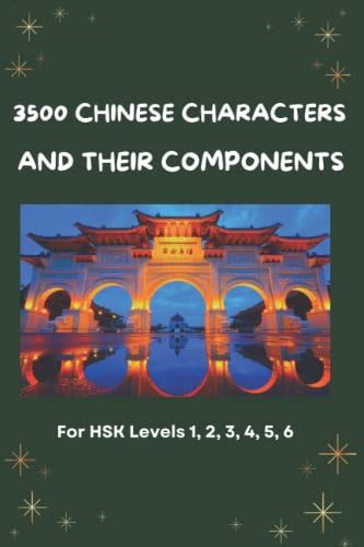 3500 Chinese Characters And Their Components The Most Common Chinese