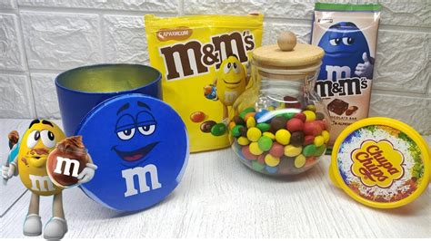 Satisfying Video Unpacking Of M Ms Sweets Delicious And Bright Dragees In Rustling Packages