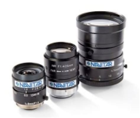 Machine Vision Lenses From Navitar To Be Showcased At The Vision Show