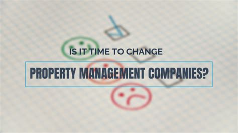 Is It Time To Change Chula Vista Property Management Companies