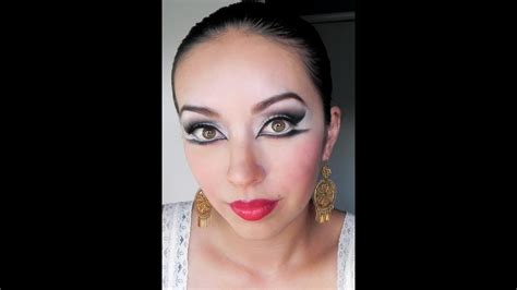 Maquillaje Folklorico Veracruz Chana Beauty Youtube